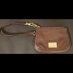 UGG Australia Brown Leather Wristlet